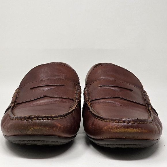 Polo Ralph Lauren Driving Penny Loafer Brown Leather Reynold Size 11.5D 11721 main image 9